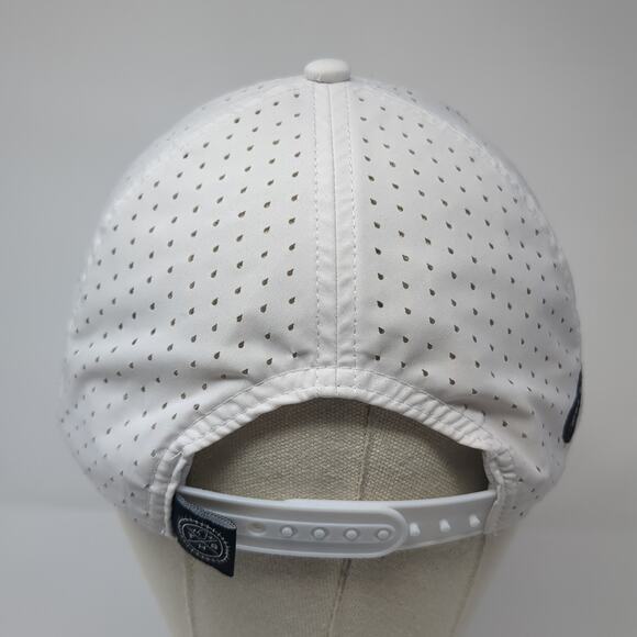 Pickleball Snapback Trucker Hat White One Size Adjustable Mesh Back 6 Panel - Picture 6 of 9
